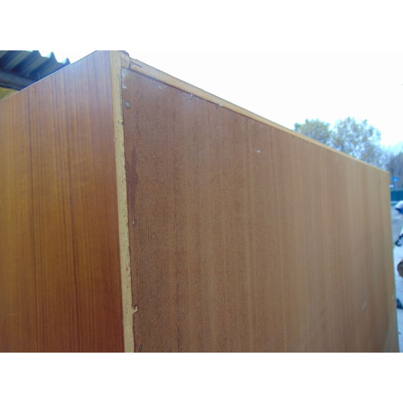 Wooden vintage sideboard in teak, 1960s