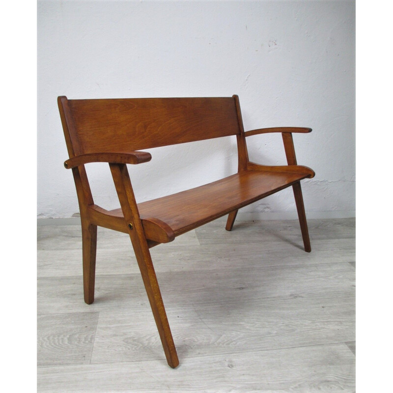 Vintage bench for children by Sollinger, Germany, 1960s