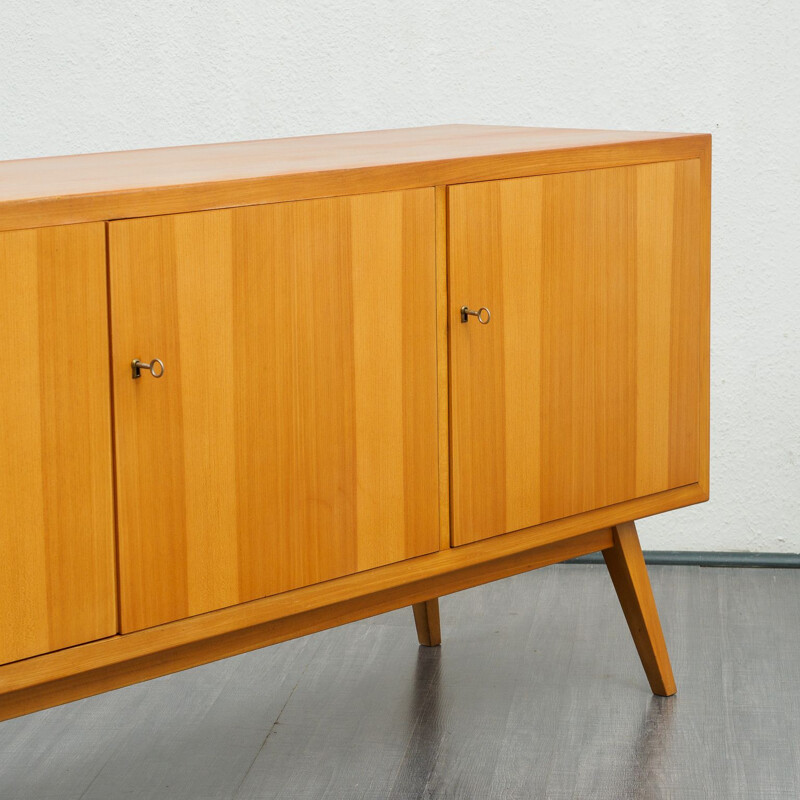 Large vintage sideboard in ashwood, 1950s