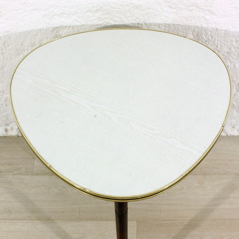 Table basse vintage en bois, 1950 