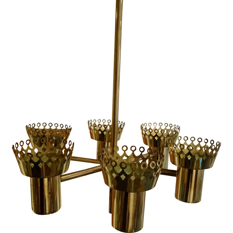 Pair of vintage candlesticks by Hans Agne Jakobsson for Markaryd AB, 1950 