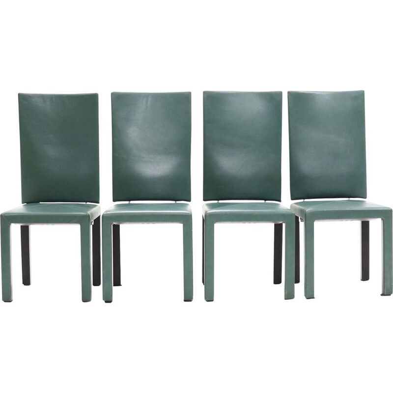 Set of 4 vintage Arcara dining chairs by Paolo Piva for B&B Italia, 1980s
