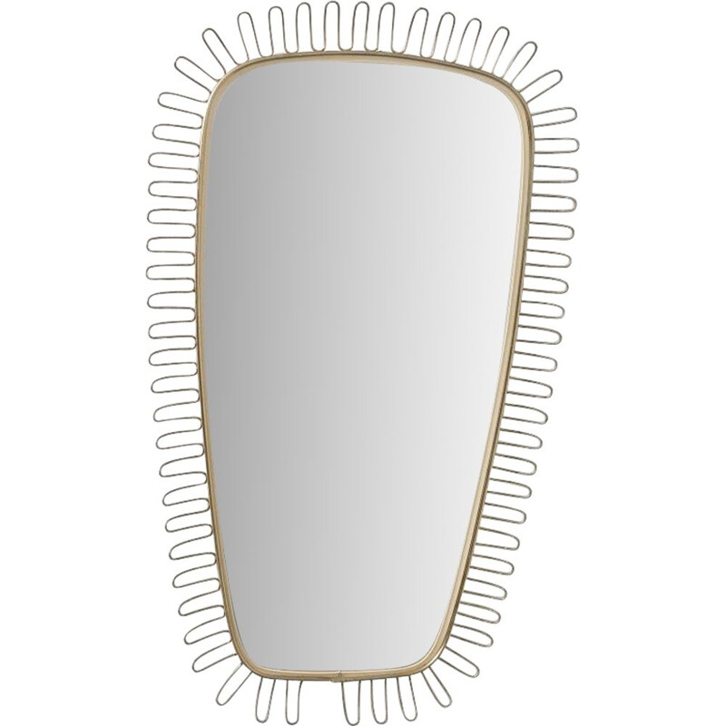 Vintage Swedish mirror 1950