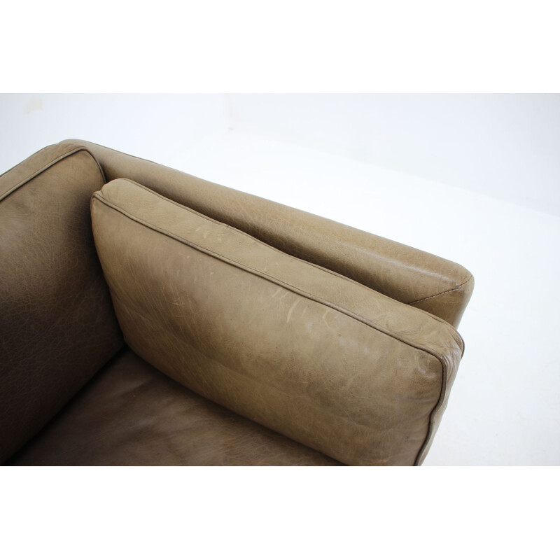 Danish 2-Seater leather sofa, 1960s