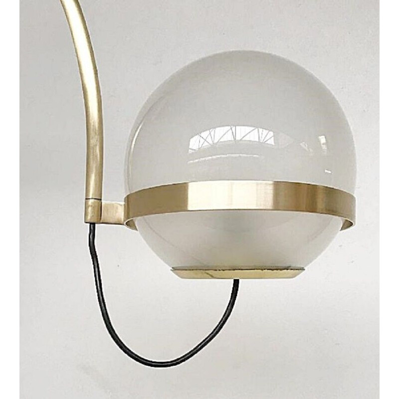 Vintage arched wall lamp, 1960