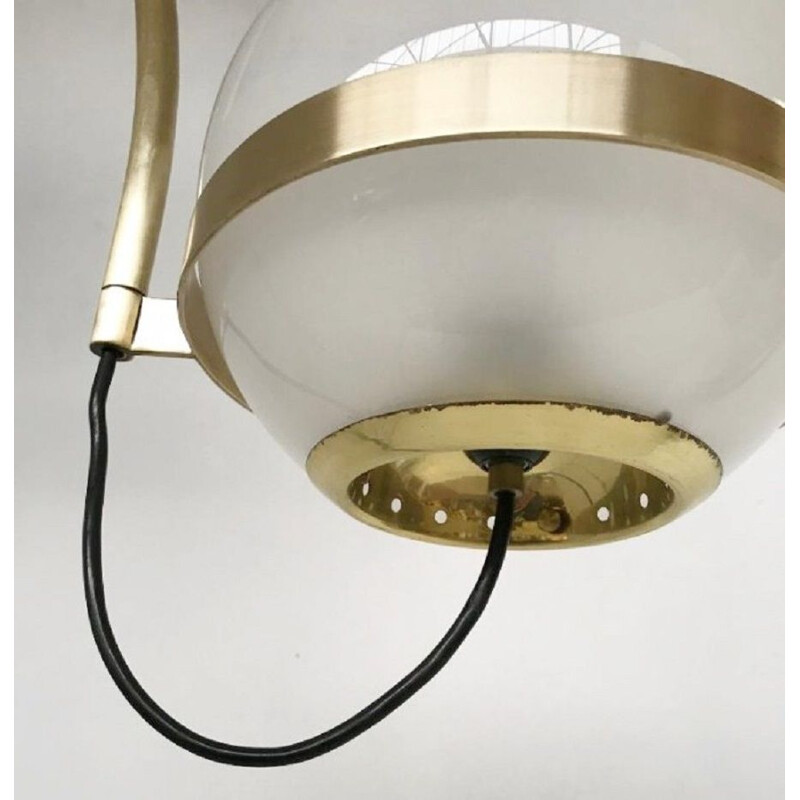Vintage arched wall lamp, 1960