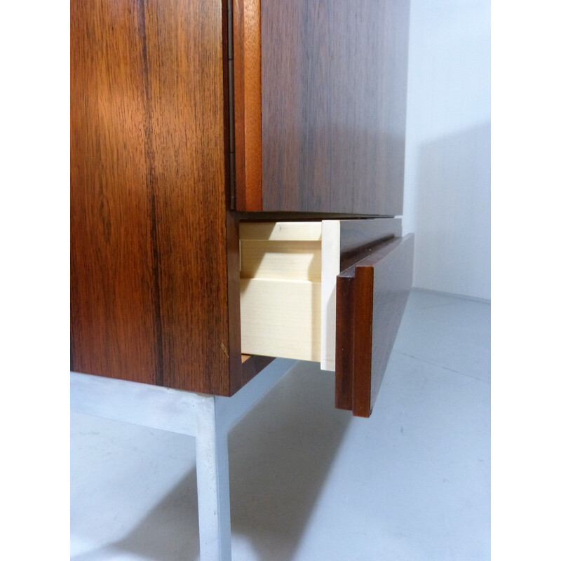 Rosewood vintage cabinet by Dieter Wäckerlin for Behr Möbler, Germany, 1950s