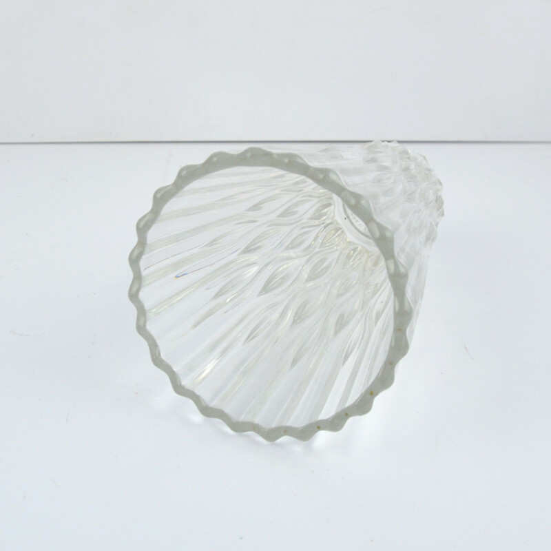 Glass vintage vase by Jiří Řepásek, 1960s