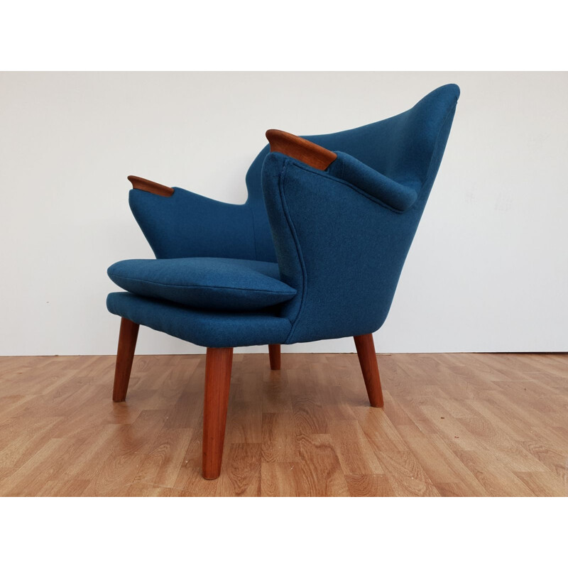 Vintage Danish lounge chair model 221 by Kurt Olsen