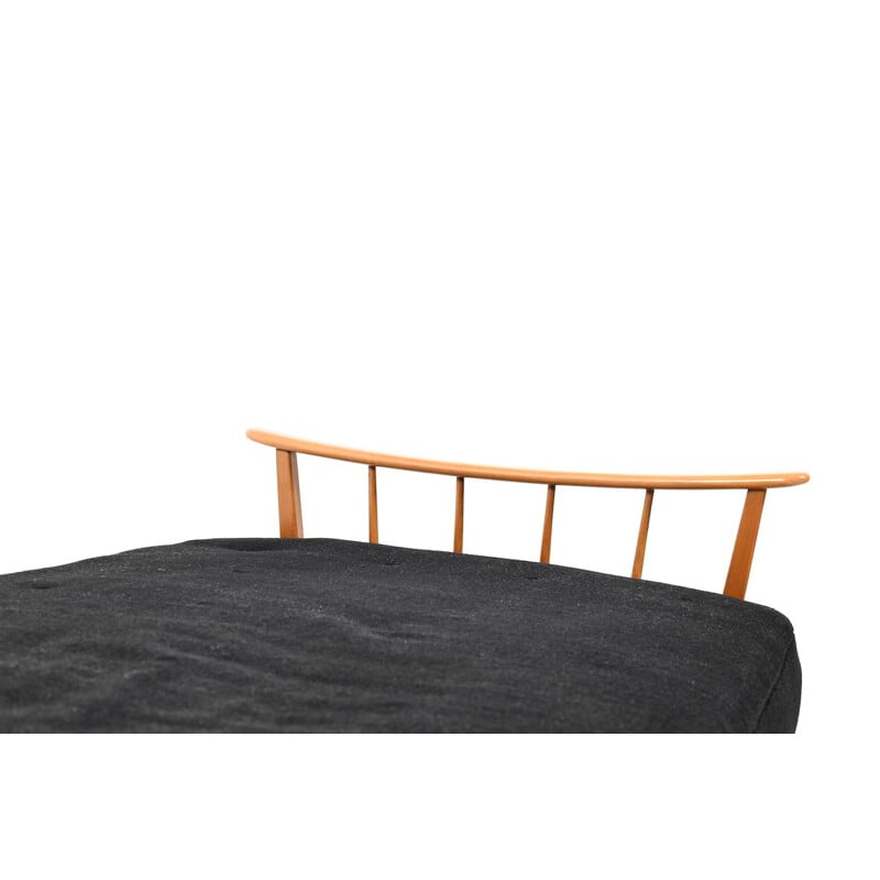 Beech vintage daybed, 1950s