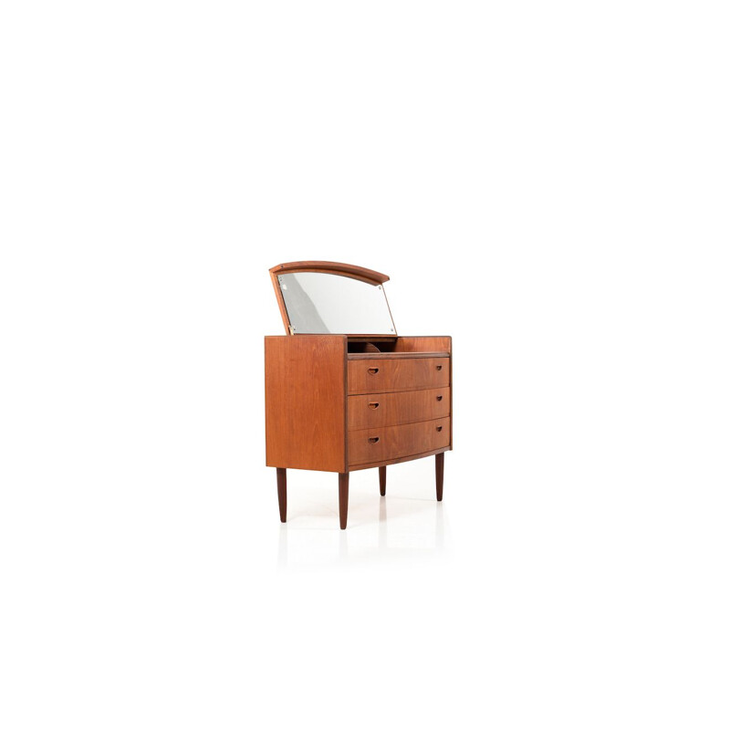 Teak danish chest of drawers, 1950s