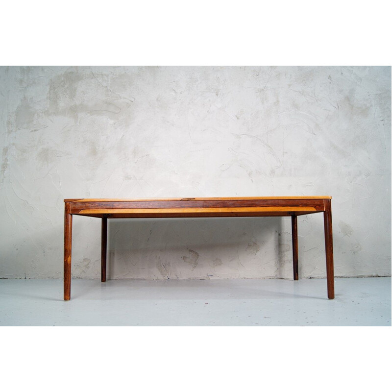 Vintage Swedish rosewood coffee table, 1960