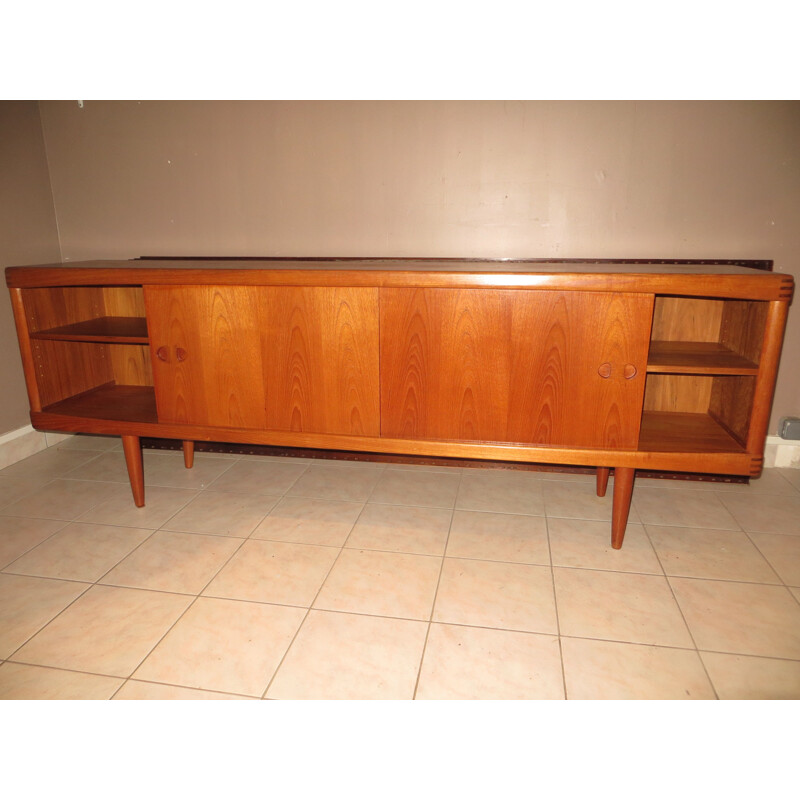 Vintage danish teak sideboard by H.W.Klein for Bramin, 1960s