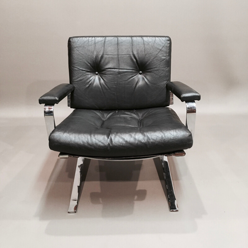 Fauteuil vintage Joker par Oliver Mourgue pour Airborne, 1964