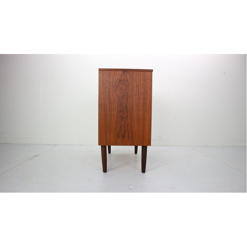 Vintage Danish Chest of Four Drawers in Teak, 1960