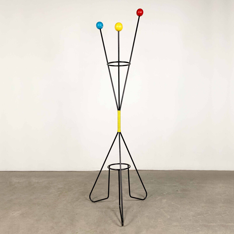 vintage French Coat Stand by Roger Feraud, 1960s