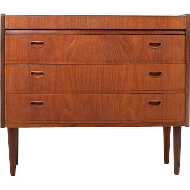 Teak danish chest of drawers, 1950s