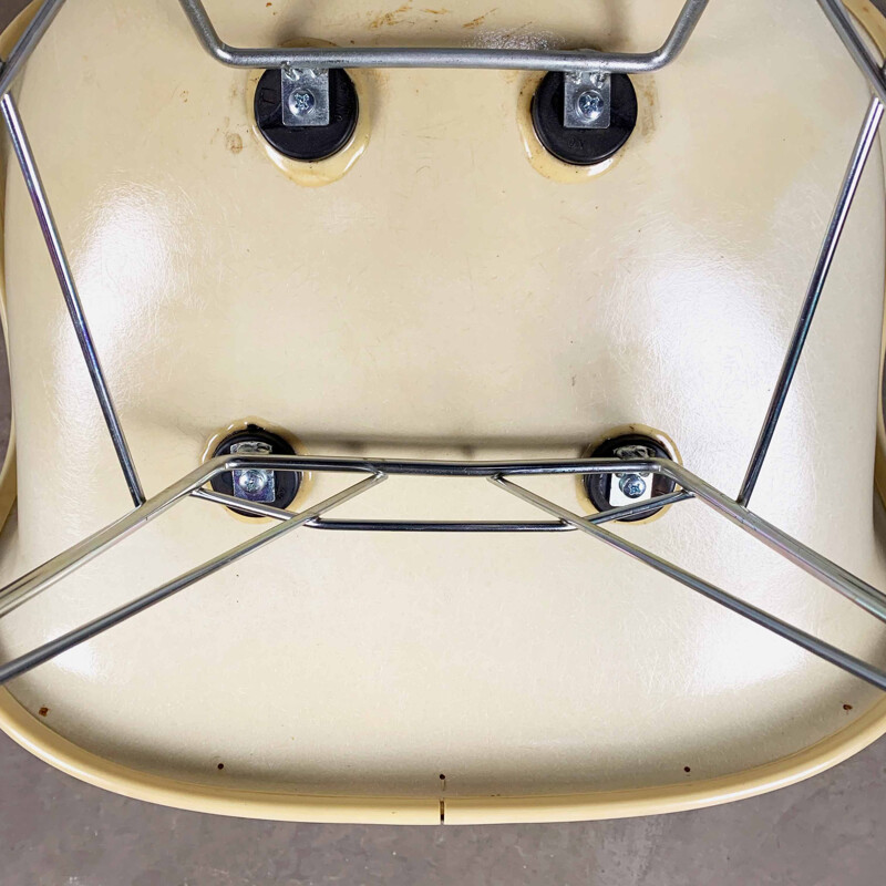 Vintage Fiberglass Rocking Chair by Charles and Ray Eames for Herman Miller, 1980s