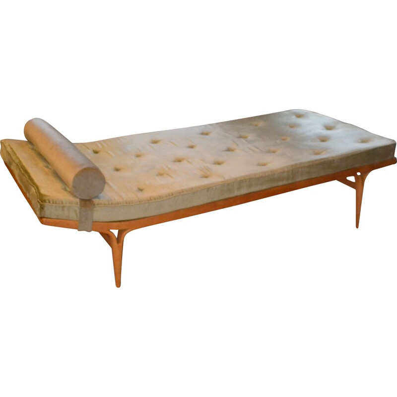 Beech vintage daybed by Bruno Mathsson, 1950