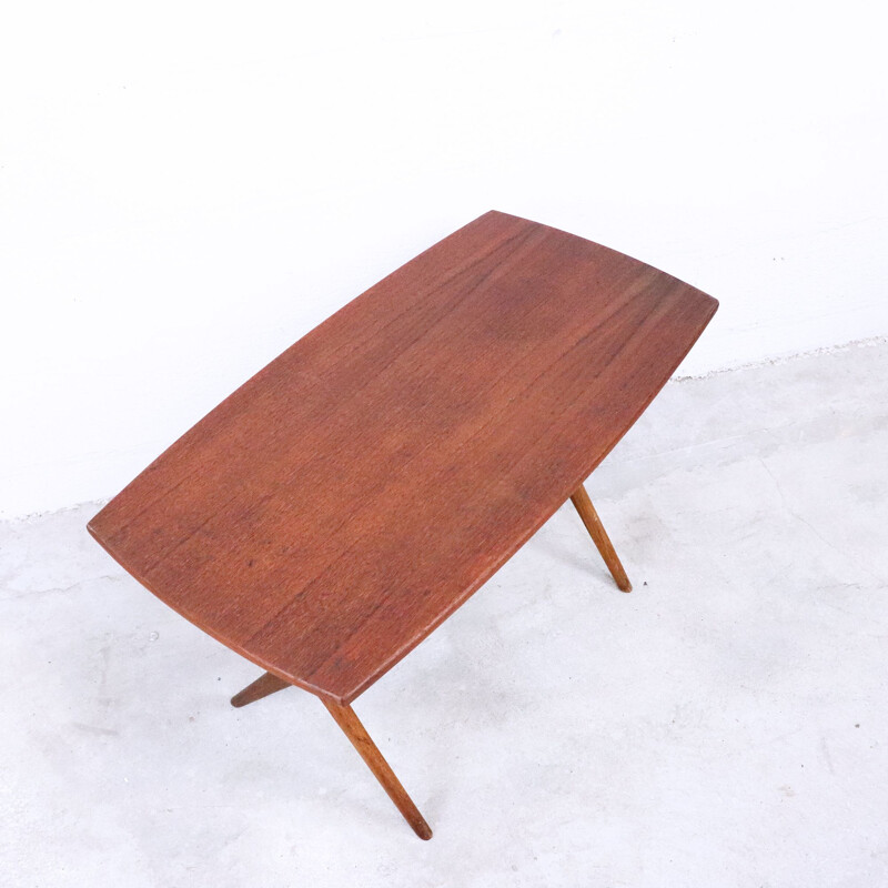 Vintage teak side table by JOC, Sweden, 1960s