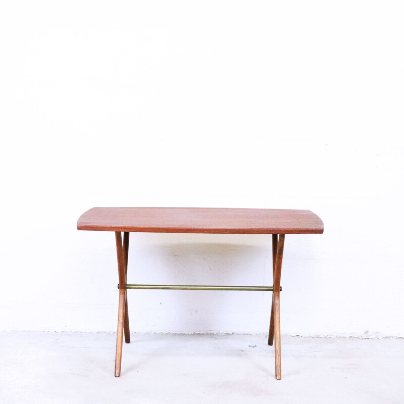 Vintage teak side table by JOC, Sweden, 1960s