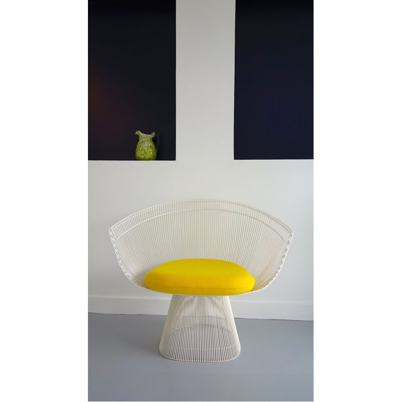 Paire de fauteuils jaunes, Warren PLATNER - années 70