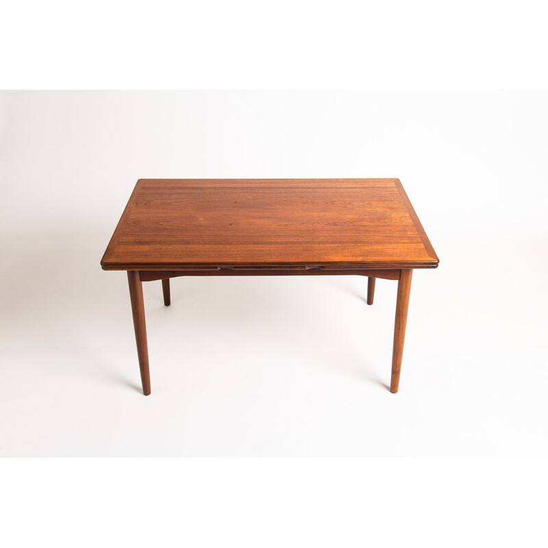 Vintage teak dining table, Denmark, 1950s