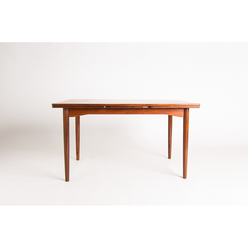 Vintage teak dining table, Denmark, 1950s