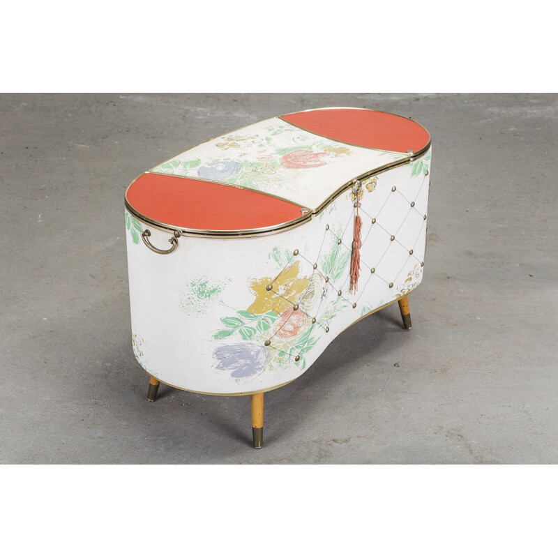 Vintage Flower chest of drawers, France, 1960s
