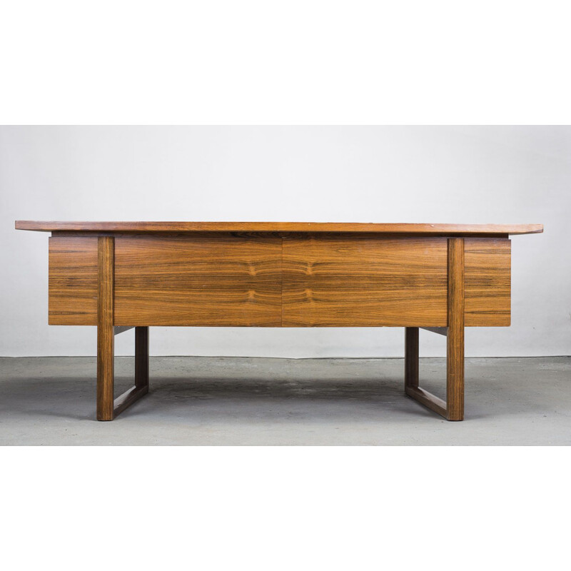 Vintage rosewood desk from Kondor, 1960s