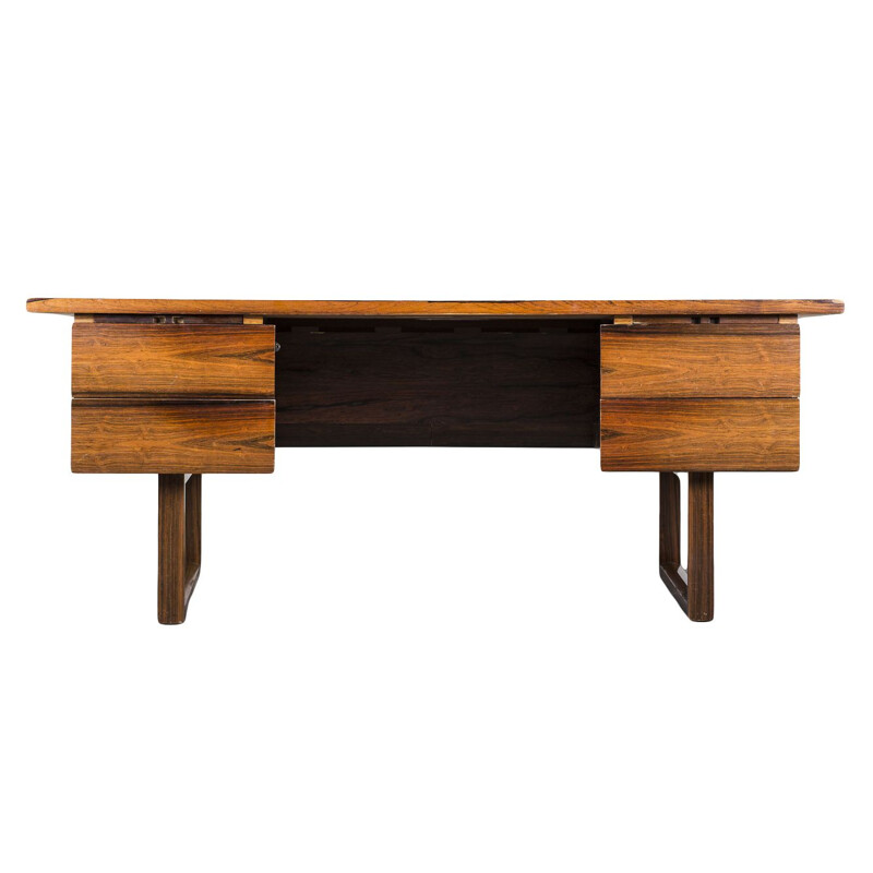 Vintage rosewood desk from Kondor, 1960s