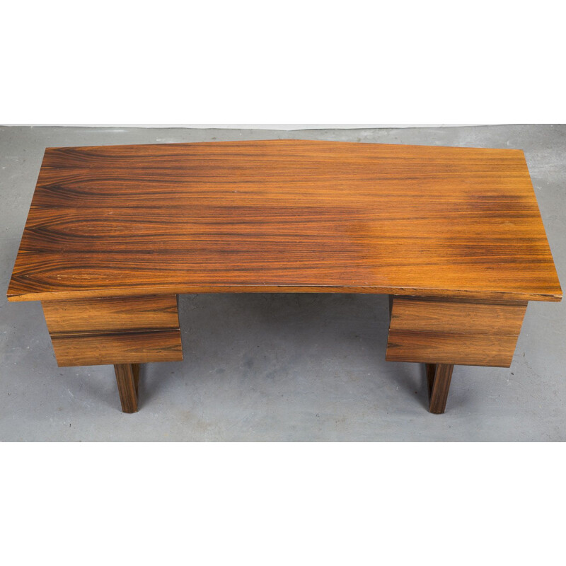 Vintage rosewood desk from Kondor, 1960s