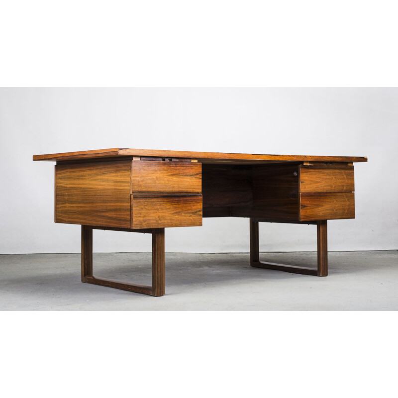 Vintage rosewood desk from Kondor, 1960s