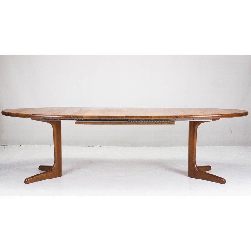 Vintage danish teak dining table, 1960