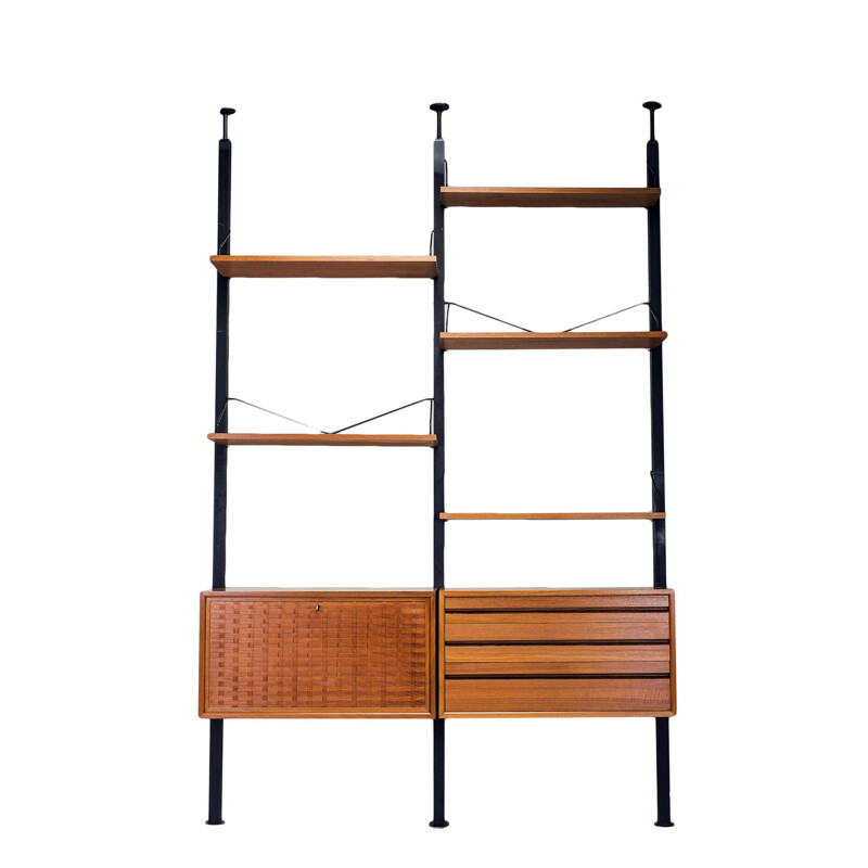 Vintage Wall Unit by Poul Cadovius for Cado, 1960