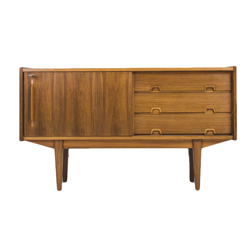 Vintage Walnut Sideboard, 1960s