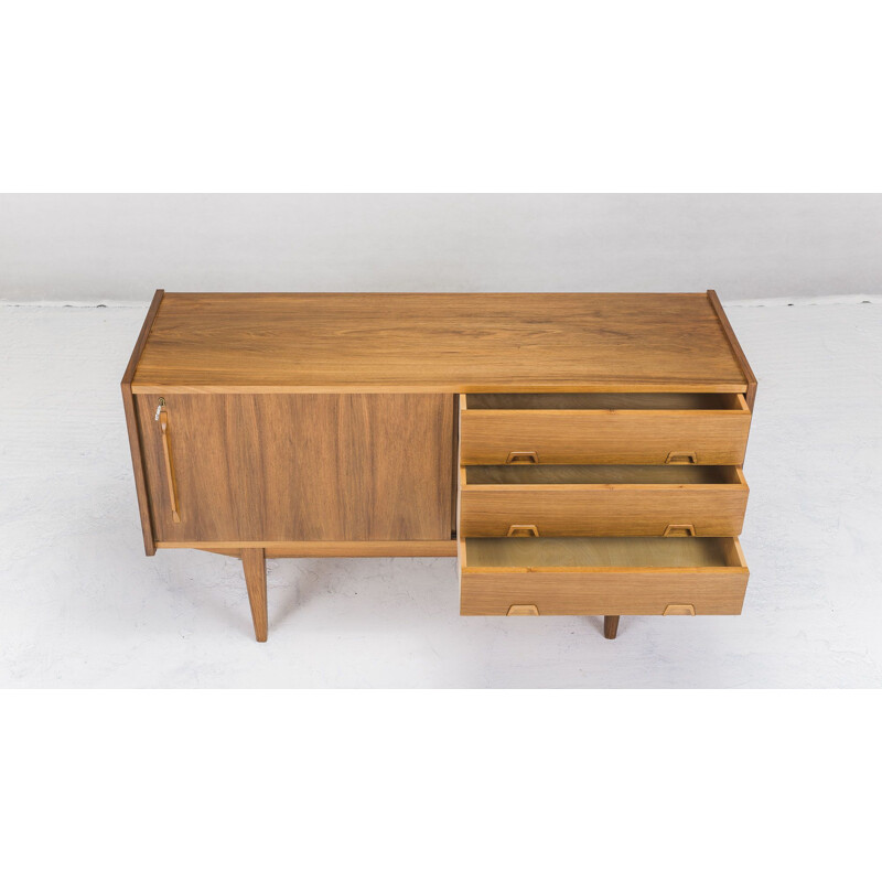 Vintage Walnut Sideboard, 1960s