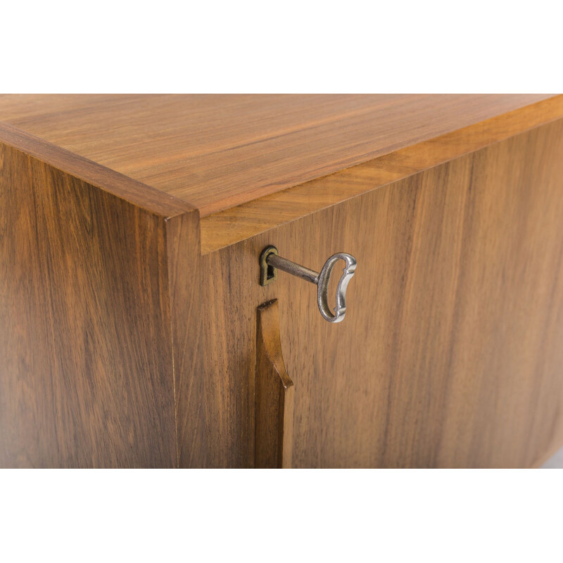 Vintage Walnut Sideboard, 1960s