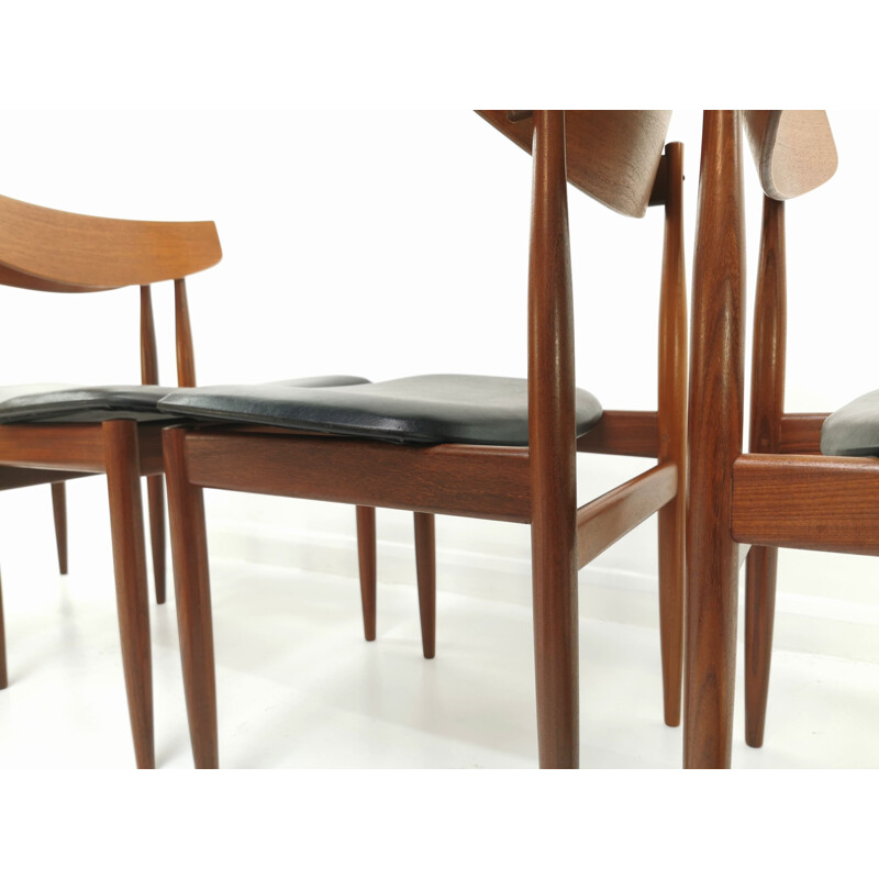 Set of 4 vintage G Plan Dining Chairs Kofod Larsen 1960