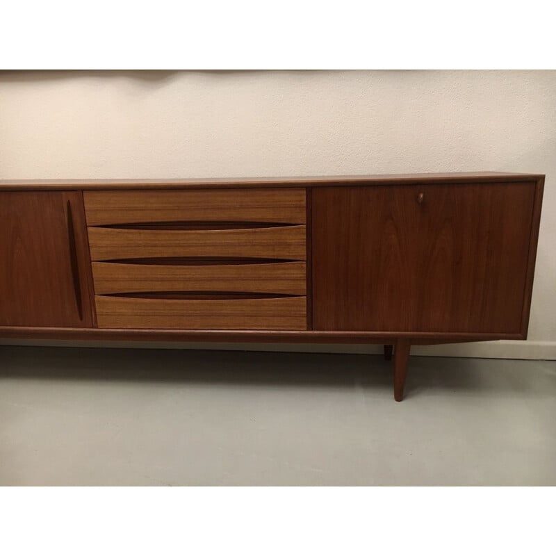 Vintage teak buffet Arne Vodder for Pfister Mobel Switzerland 1960