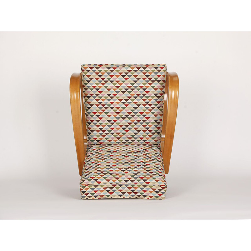 Vintage armchair H-269 by Jindrich Halabala for Spojene UP Zavody