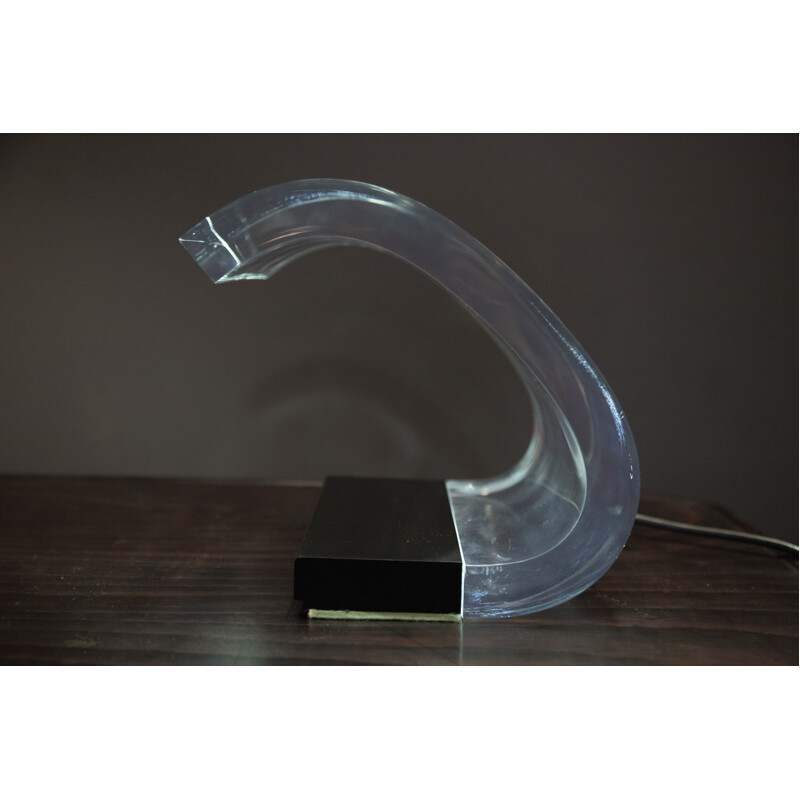 Vintage Acrilica Lamp by Joe Colombo for Oluce