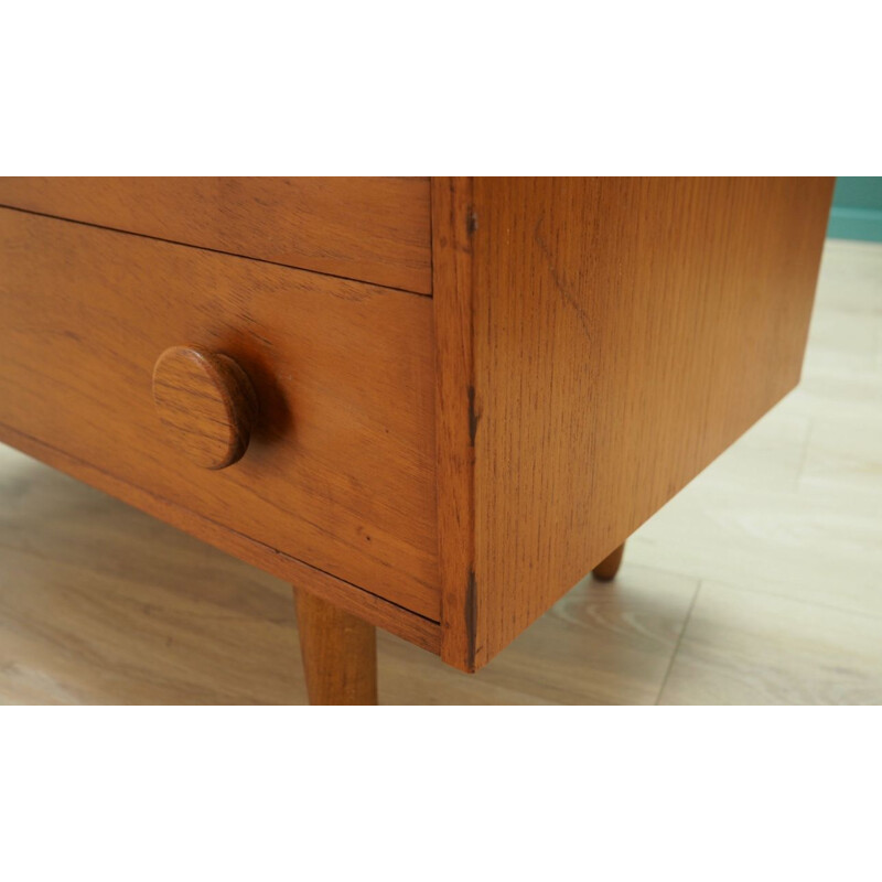 Vintage Danish teak chest of drawers 1970 