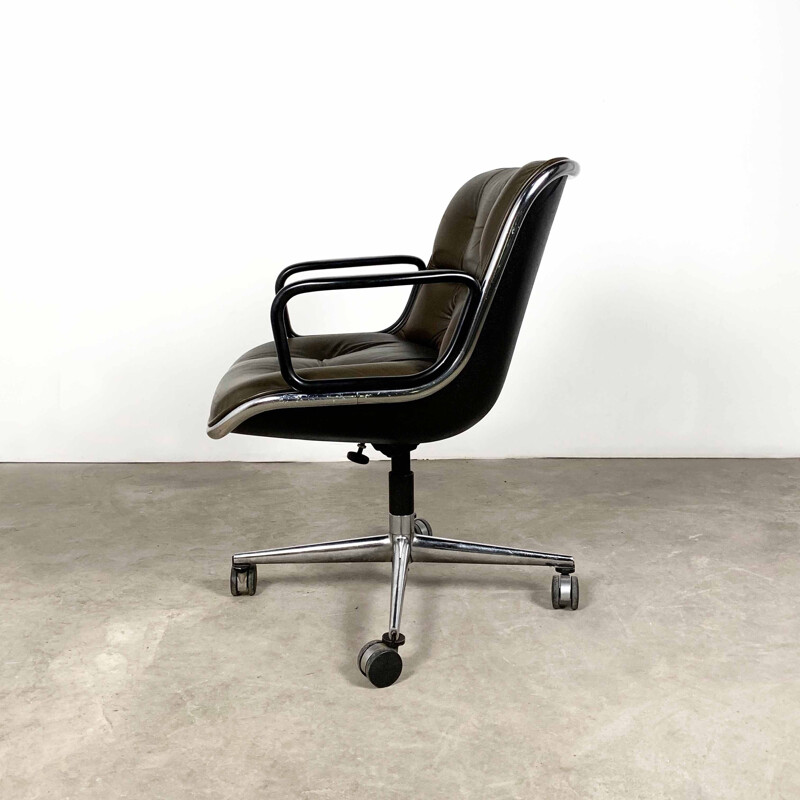 Fauteuil vintage par Charles Pollock pour Knoll, années 1970