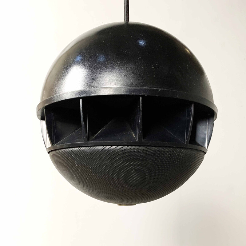Vintage Japanese Sphere Hanging Speakers by Toa Electronics, 1970s