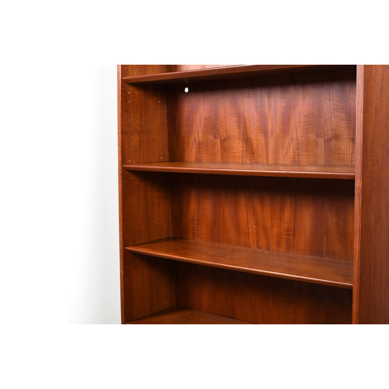 Vintage Pair of conical Danish BookCases in Teak