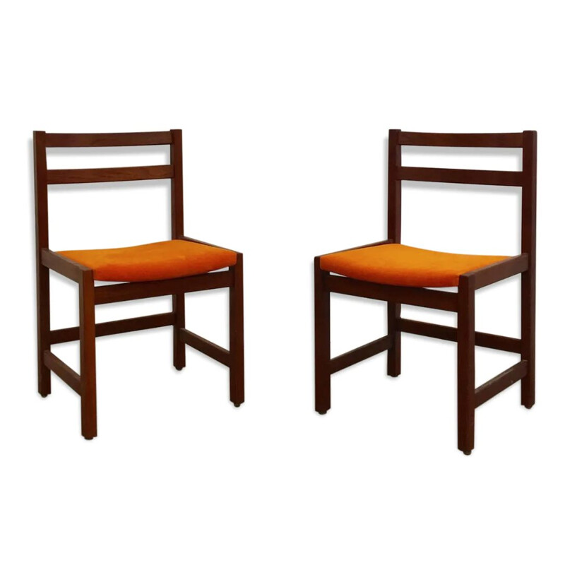 Set of 2 vintage chairs for Ulferts, Sweden, 1960S