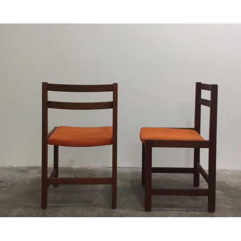 Set of 2 vintage chairs for Ulferts, Sweden, 1960S