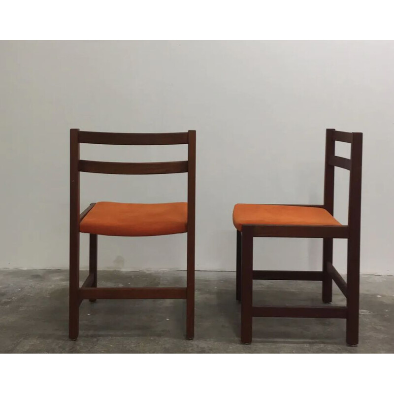 Set of 2 vintage chairs for Ulferts, Sweden, 1960S