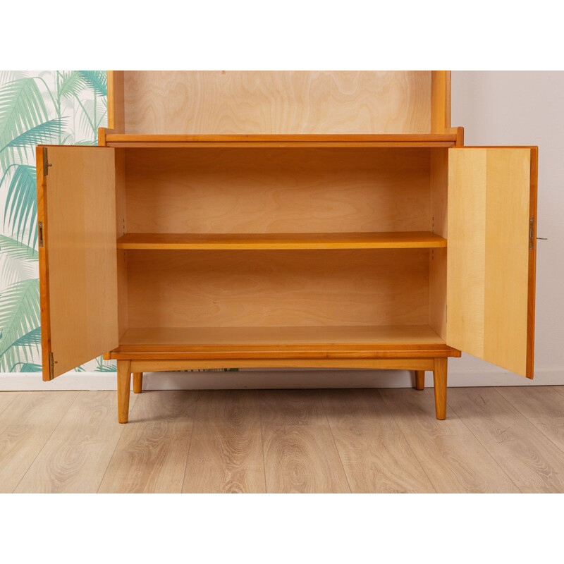 Vintage cherry bookcase, Germany, 1950s